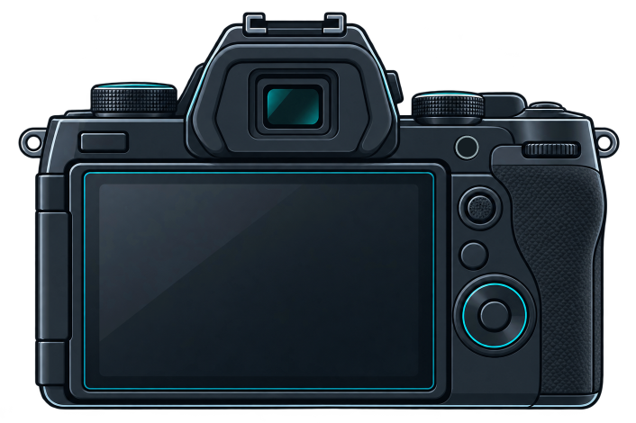 Nikon Z 系列相机背面